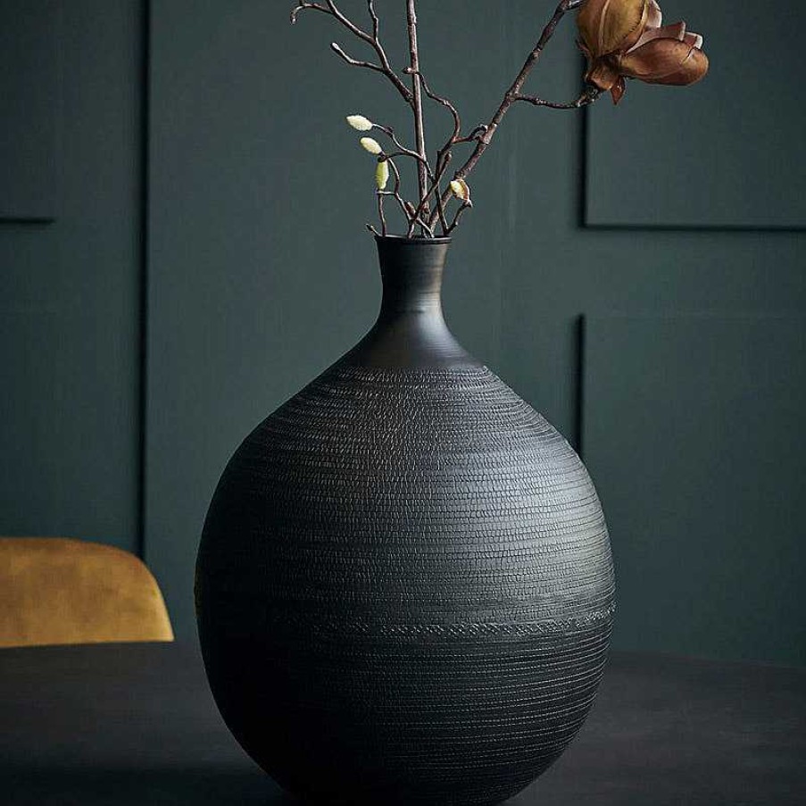 Maison & D Coration House Doctor Vases | Grand Vase Reena Marron - House Doctor