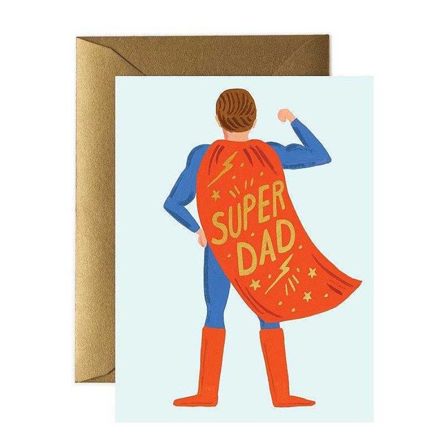 Lifestyle Rifle Paper Co. Papa & Maman | Carte De Voeux - Super Dad - Rifle Paper Co