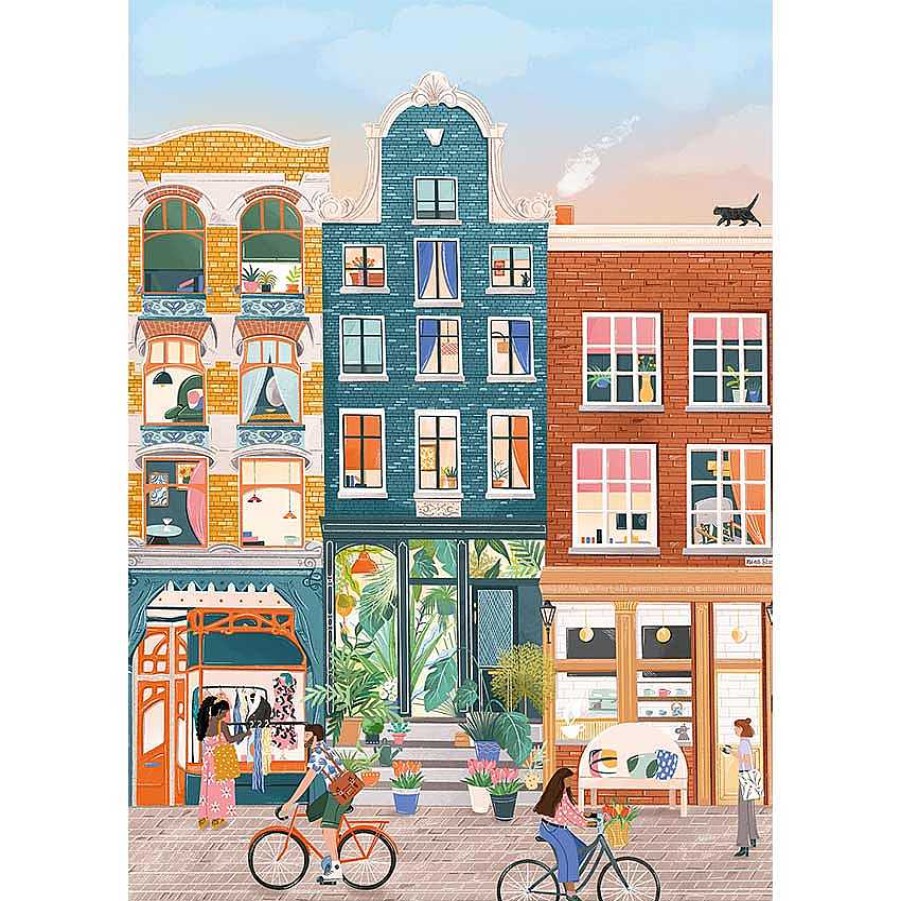 Lifestyle Pieces & Peace Puzzles | Puzzle Nine Streets Amsterdam - 500 Pi Ces