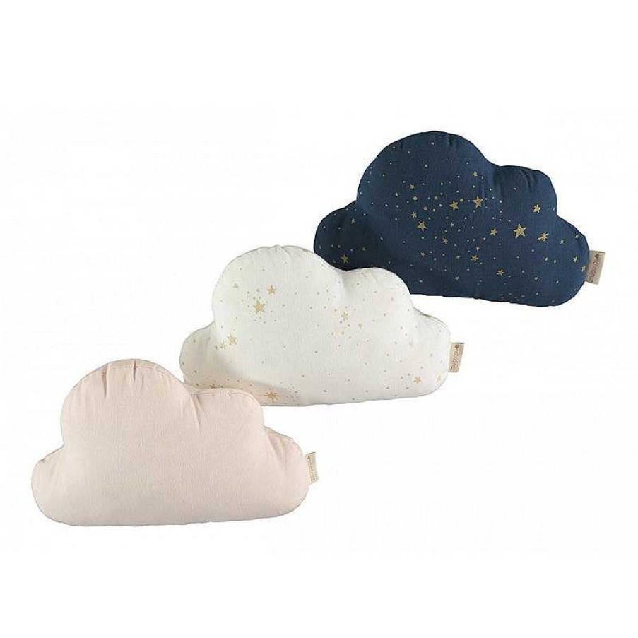 Kids Nobodinoz Coussins | Coussin Cloud Coton Bio - Stella Blue