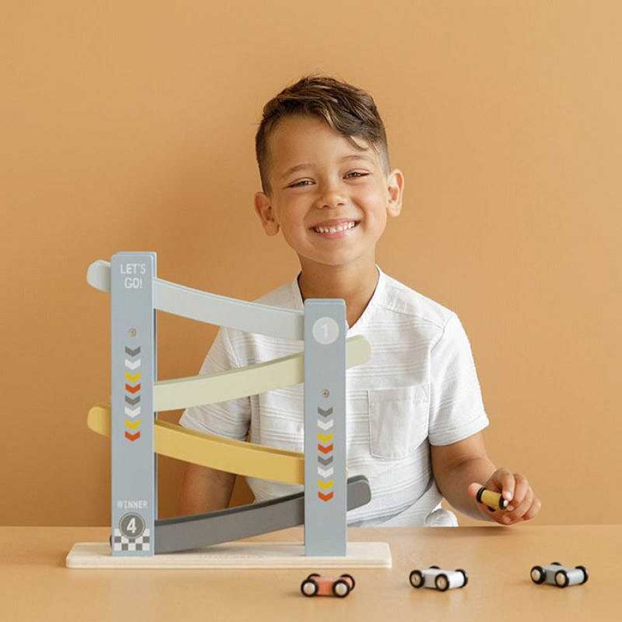 Kids Little Dutch Jouets Co-Responsables | Circuit Rampe En Bois - Little Dutch