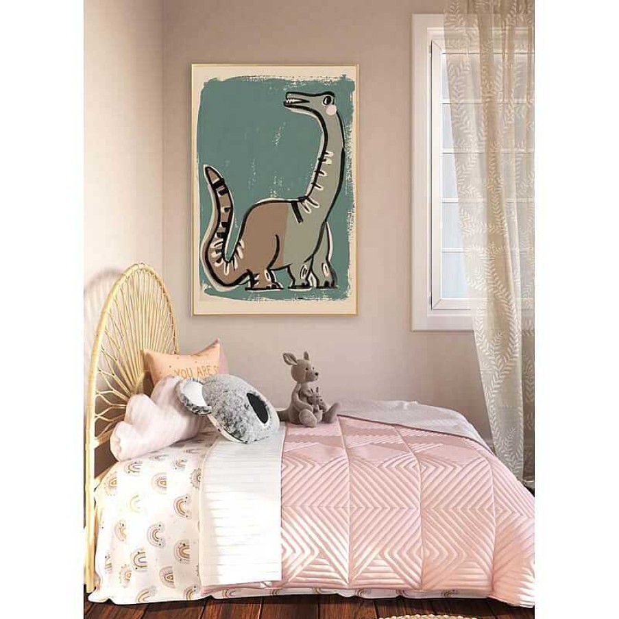 Kids Studioloco Affiches & Posters | Affiche Dino Vert - Studiloco