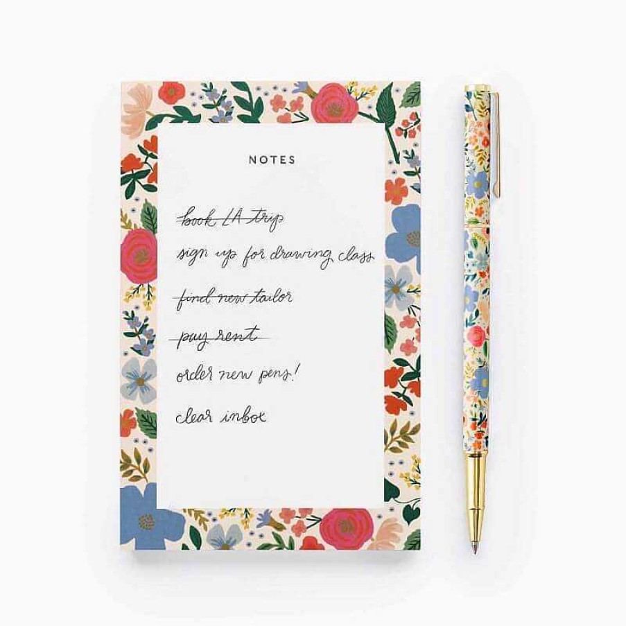 Lifestyle Rifle Paper Co. Stylos & Crayons | Roller M Tal - Wild Rose