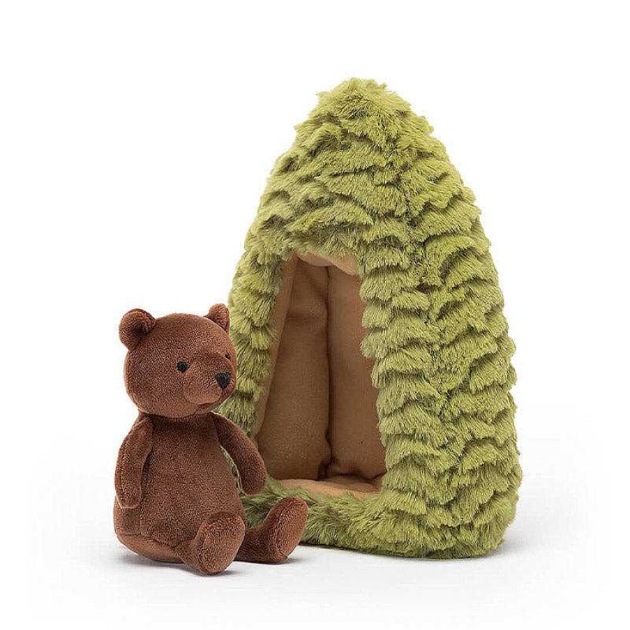 Kids Jellycat Doudous & Peluches | Jellycat - Doudou Ours Et Son Sapin