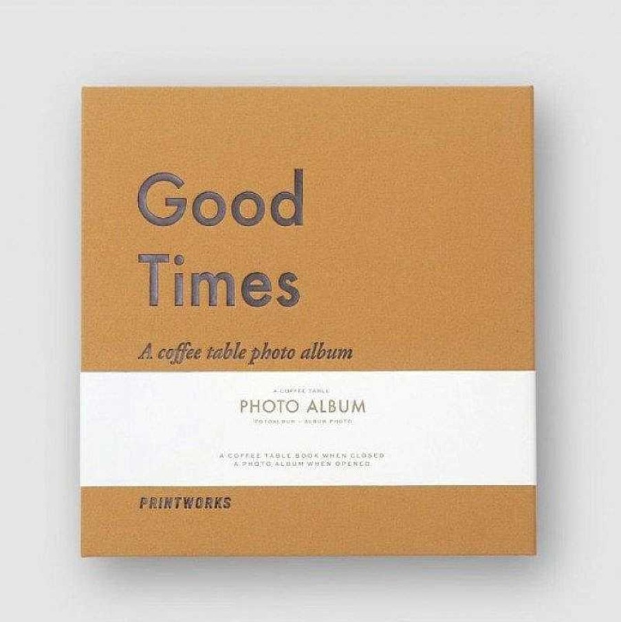 Lifestyle Printworks Albums Photo | Album Photo - Good Times Moutarde