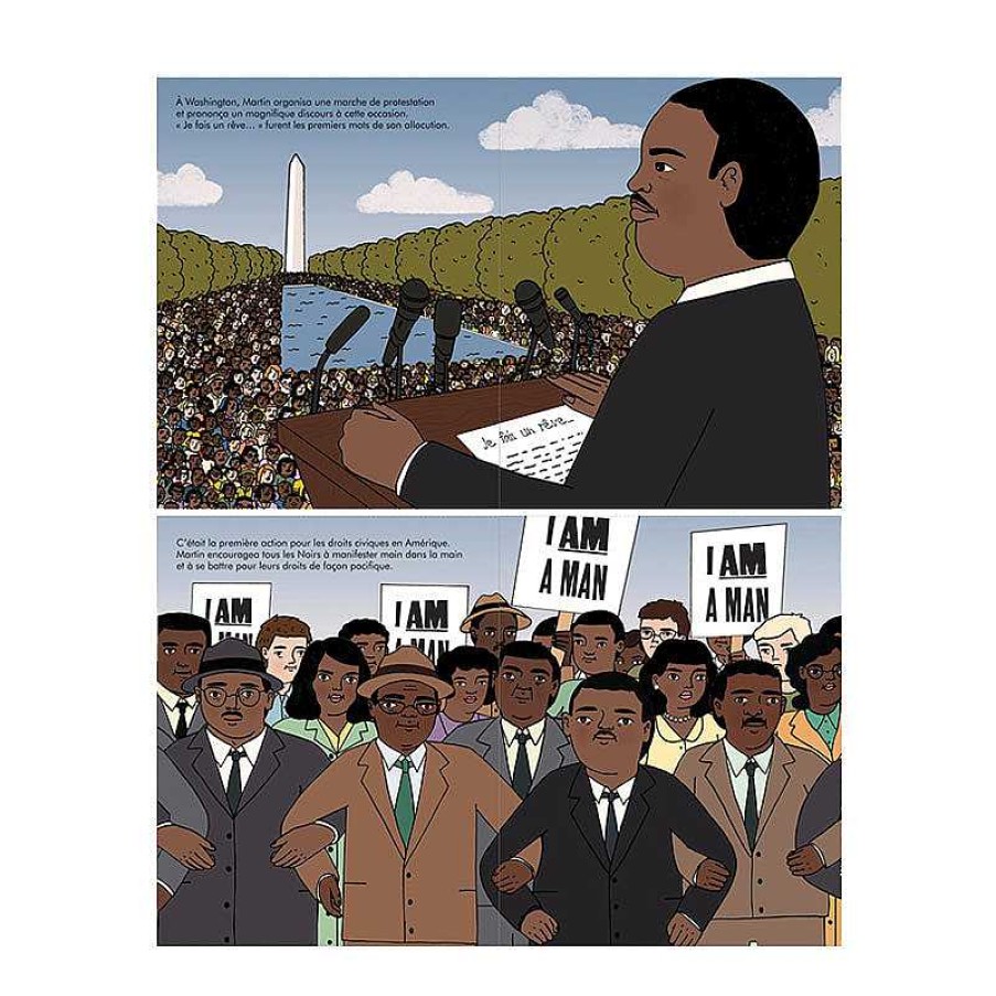 Lifestyle Kimane Livres Pour Enfants | Livre - Martin Luther King