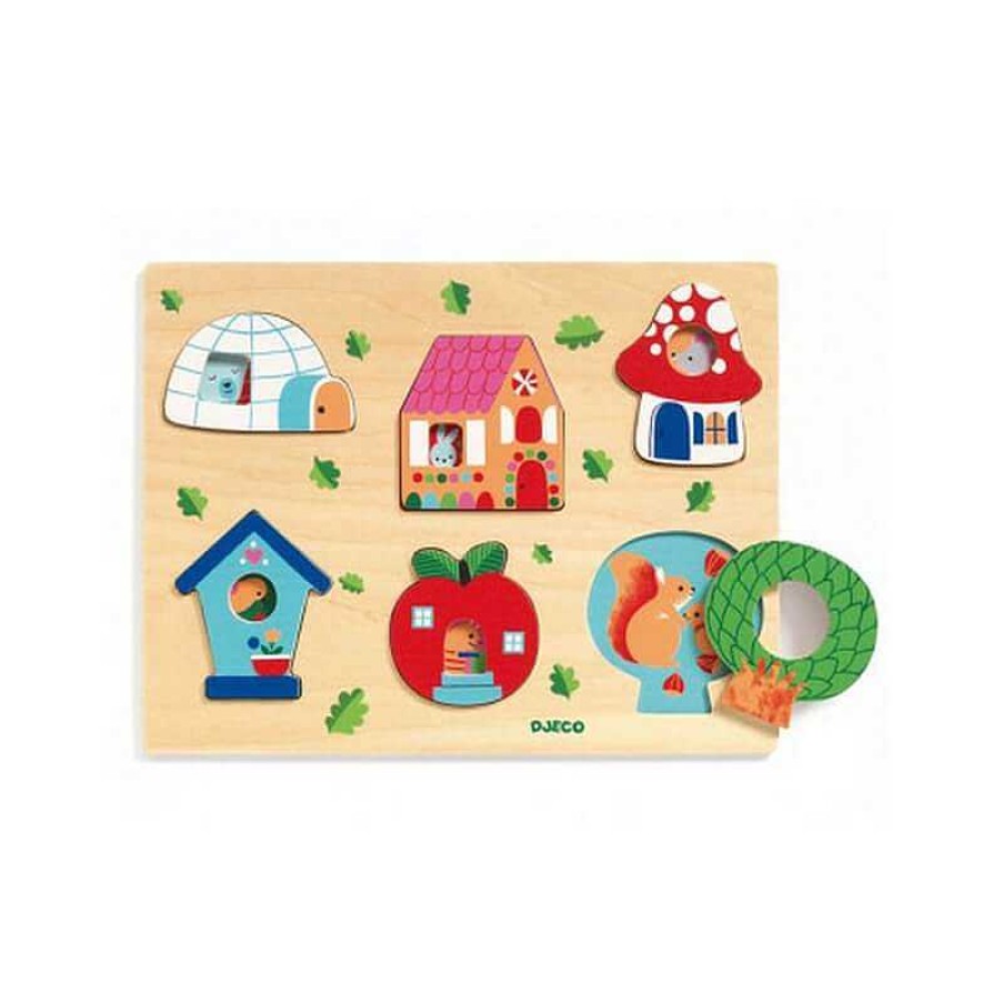 Kids Djeco Puzzles & Jeux De Soci T | Puzzle En Bois - Coucou House