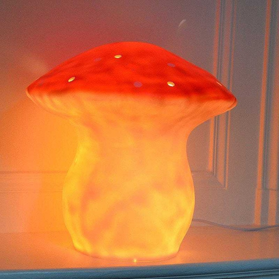 Kids Egmont Toys Veilleuses, Lampes | Lampe Champignon Rouge - Grand Format