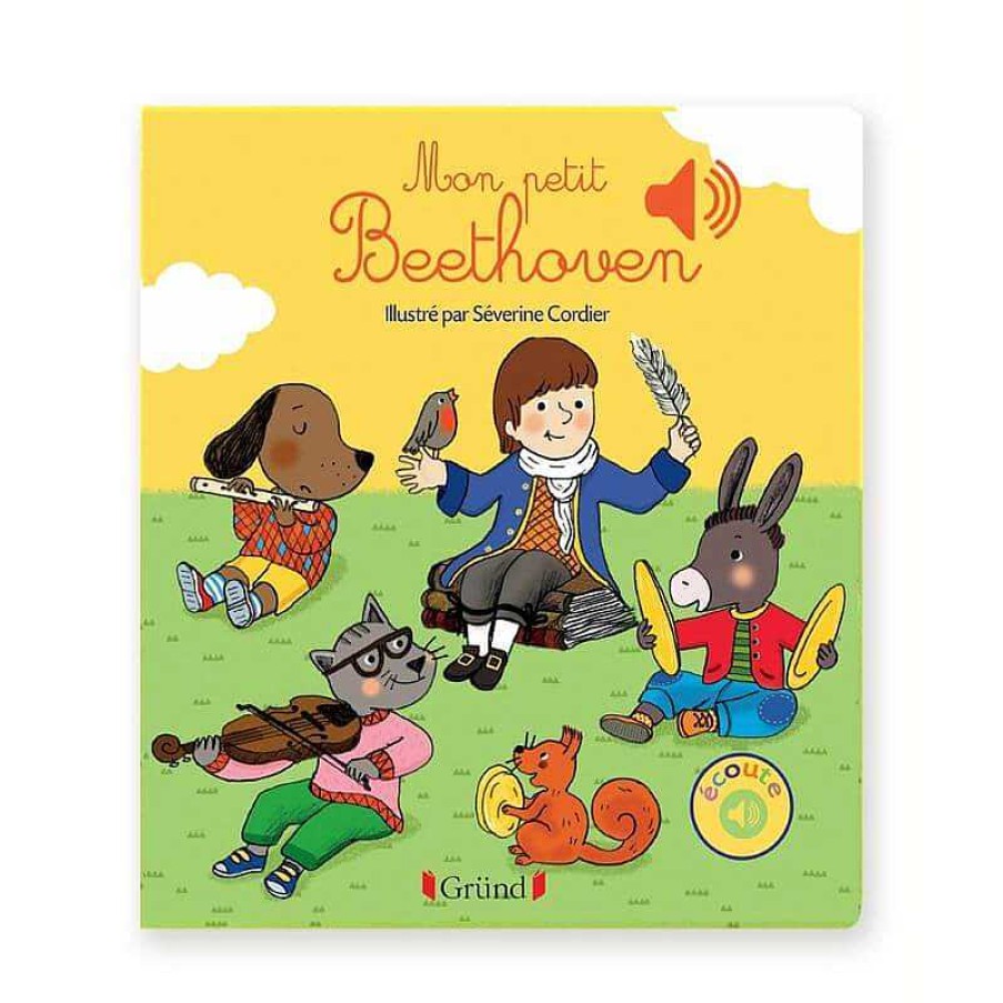 Lifestyle Grund Livres Pour Enfants | Livre Sonore - Mon Petit Beethoven