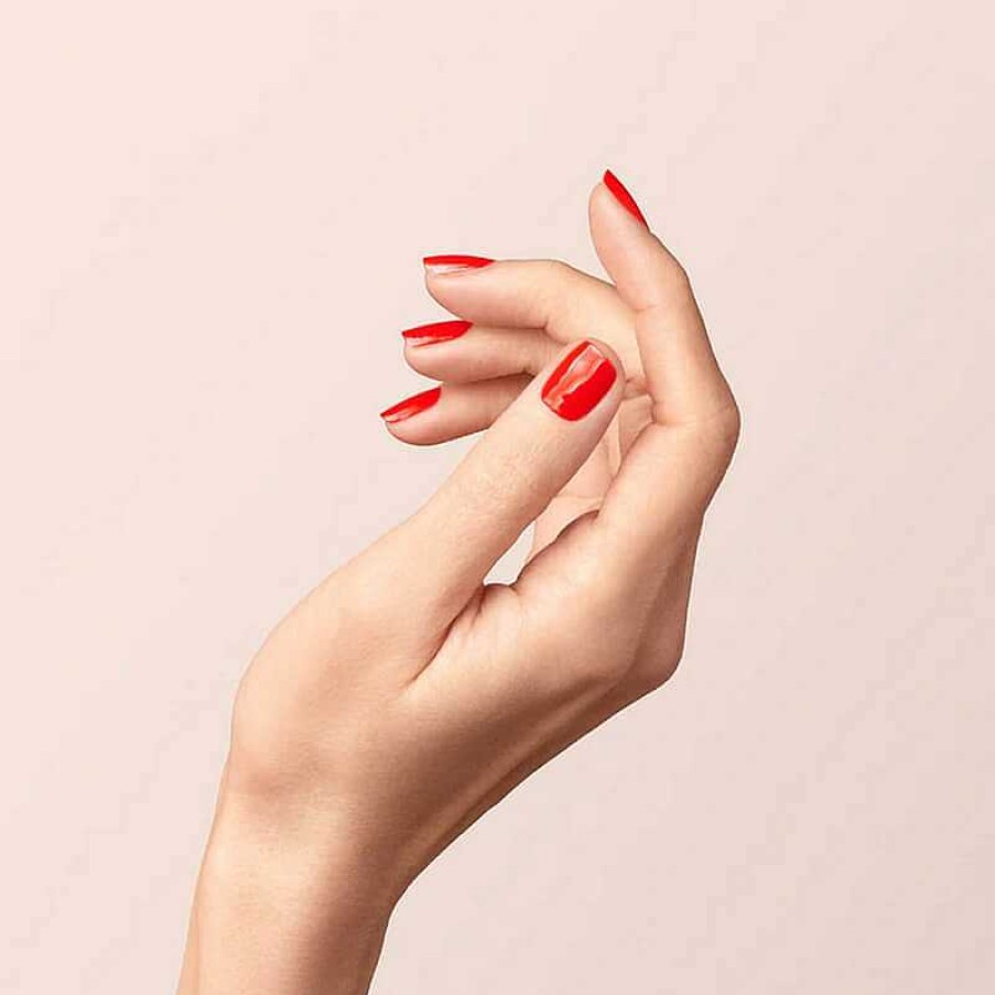 Femmes Manucurist Vernis Ongles | Vernis Green Flash Red Coral - Manucurist