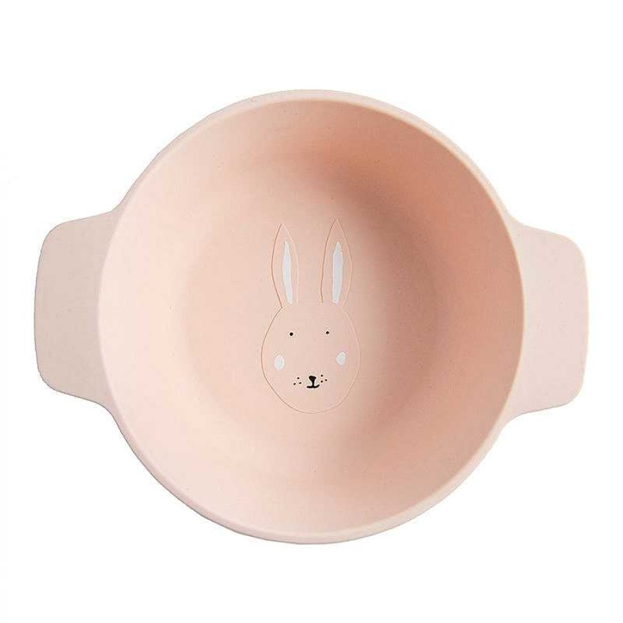 Kids Trixie Baby Vaisselle Enfant | Bol Silicone Lapin - Trixie