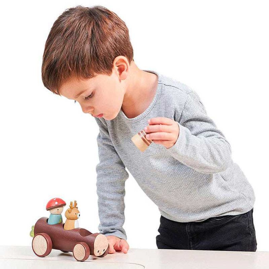 Kids Tender Leaf Jouets Co-Responsables | Taxi Des Animaux De La For T - Tender Leaf