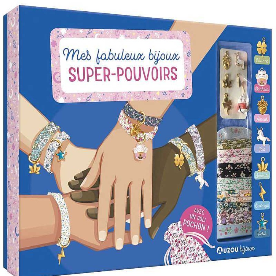 Kids Auzou Jeux Cr Atifs, De Loisir | Mes Fabuleux Bijoux Super-Pouvoirs - Auzou