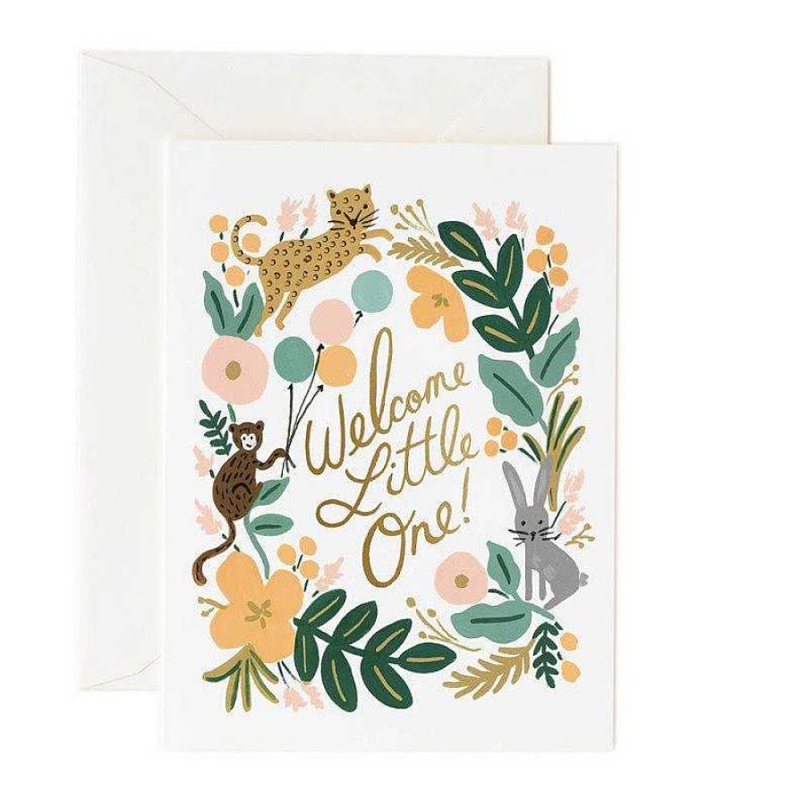 Lifestyle Rifle Paper Co. Naissance | Carte De Naissance - Welcome Little One