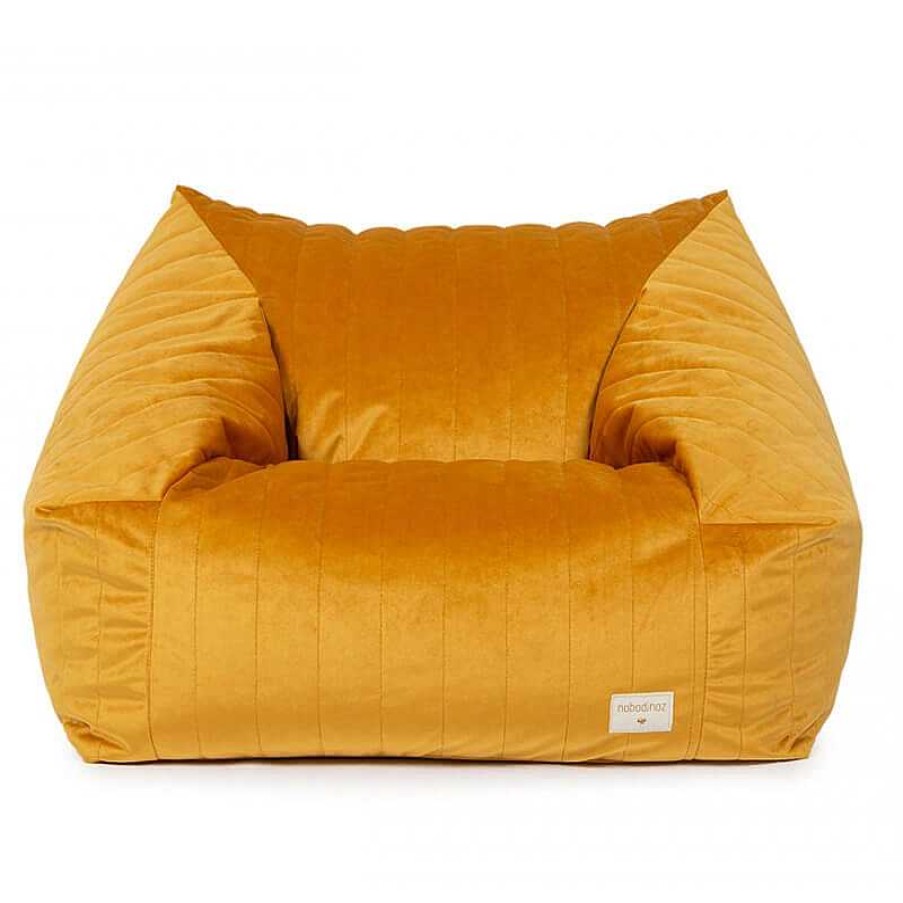 Maison & D Coration Nobodinoz Canap S, Fauteuils | Pouf Chelsea Farniente Yellow - Nobodinoz