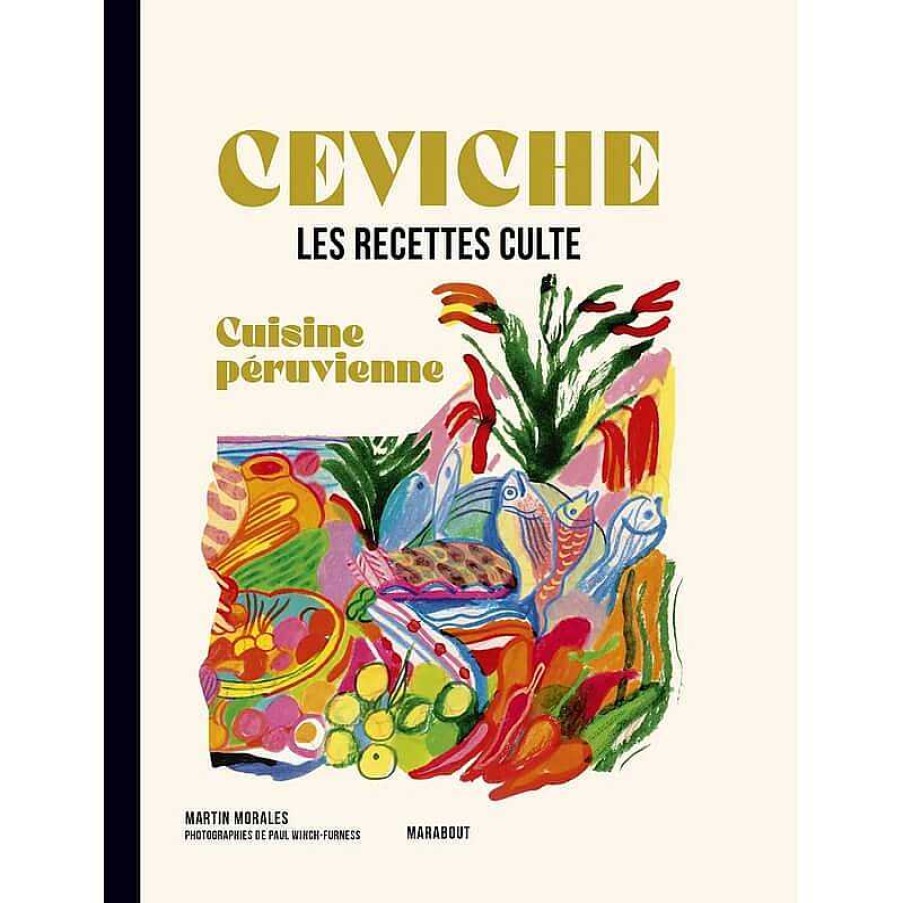 Lifestyle Marabout Livres De Cuisine | Les Recettes Cultes Ceviche Cuisine P Ruvienne - Marabout