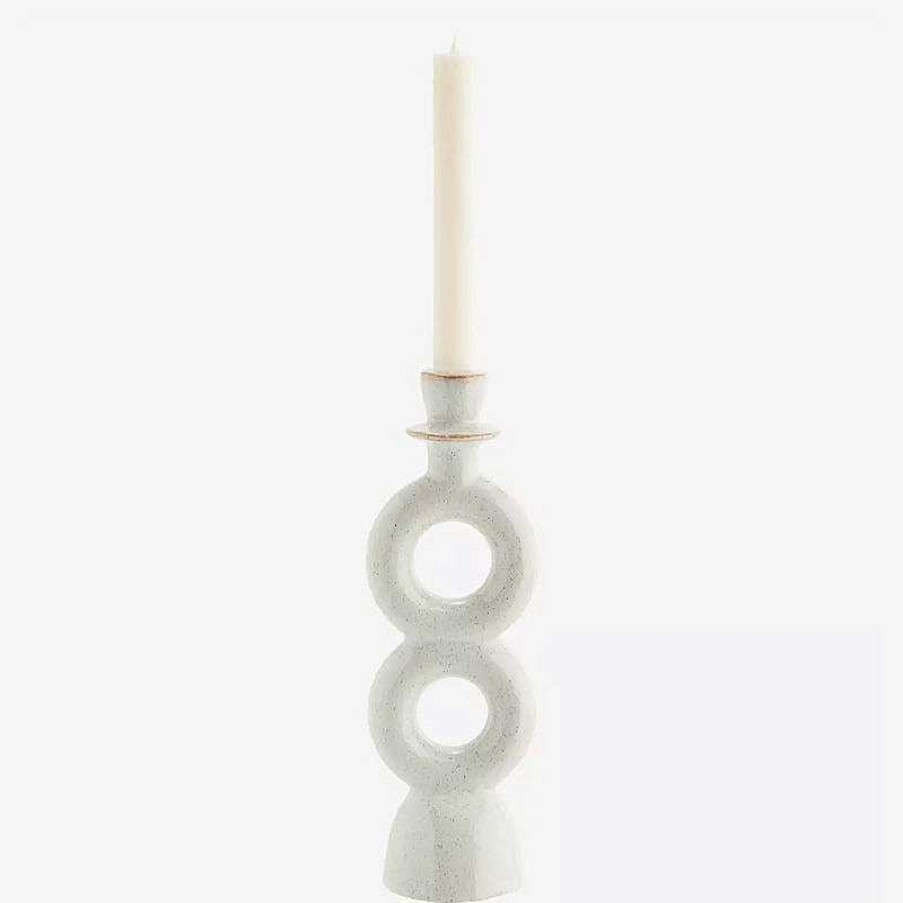 Maison & D Coration Madam Stoltz Bougeoirs Design | Chandelier Bulle - Off White