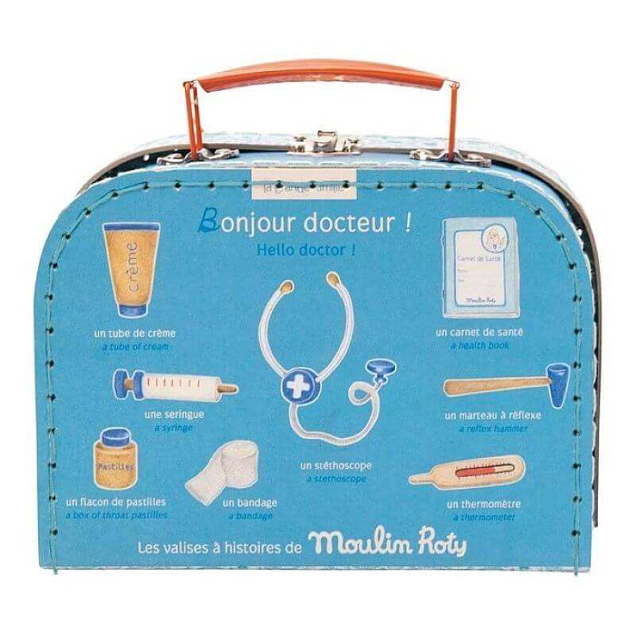 Kids Moulin Roty Jouets D'Imitation | Valise Docteur - La Grande Famille