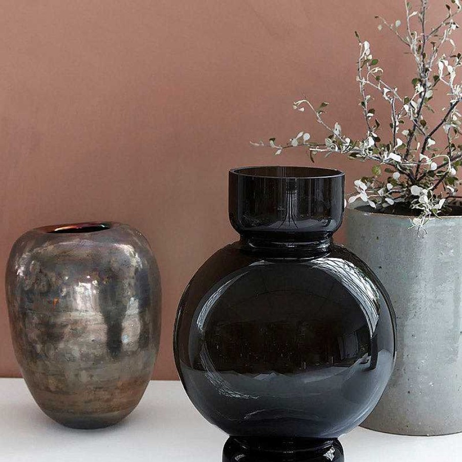 Maison & D Coration House Doctor Vases | Petit Vase Bubble Gris - House Doctor