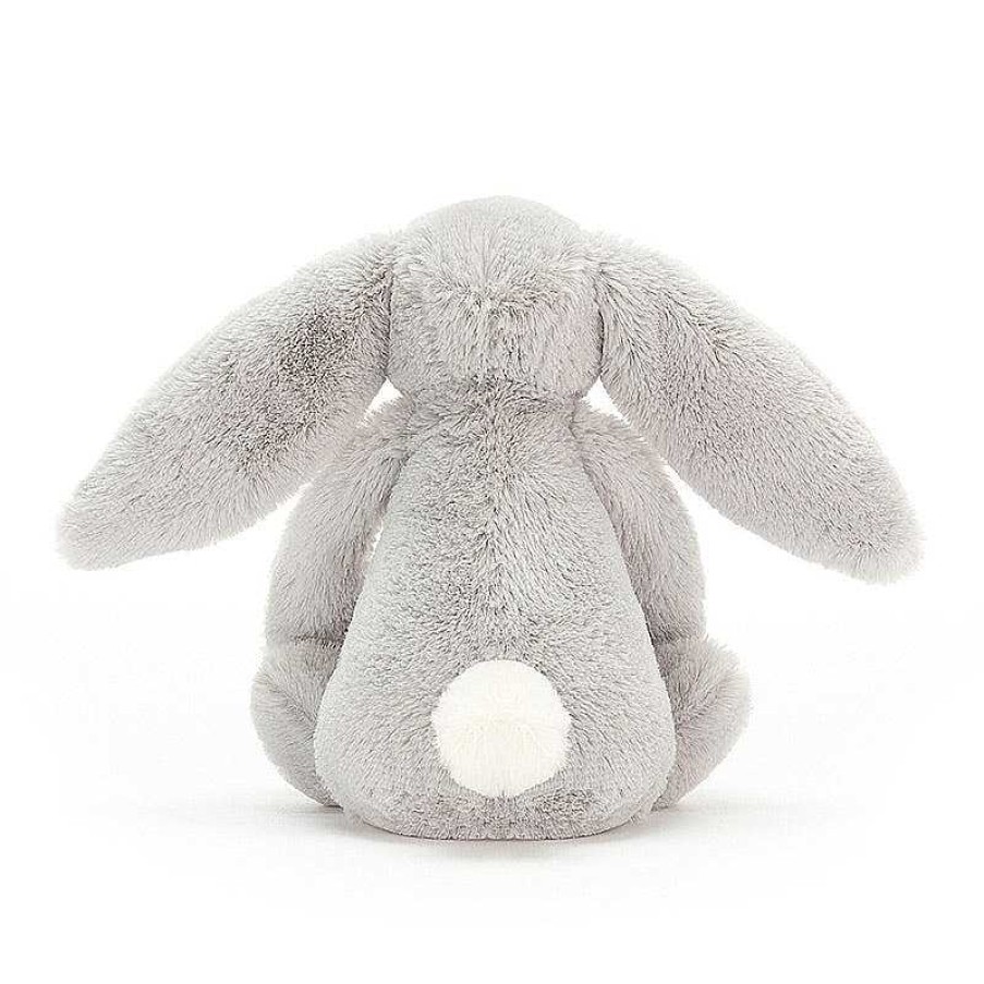 Kids Jellycat Doudous & Peluches | Jellycat - Lapin Bashful Silver Small