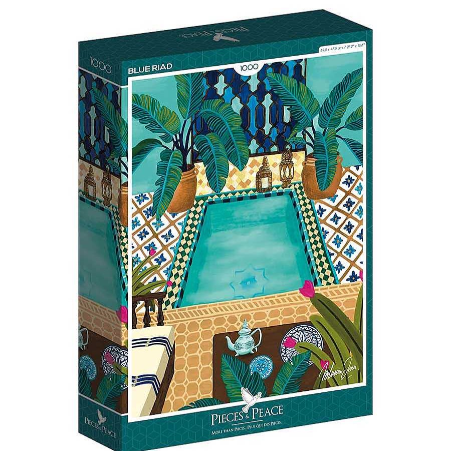 Lifestyle Pieces & Peace Puzzles | Puzzle Blue Riad