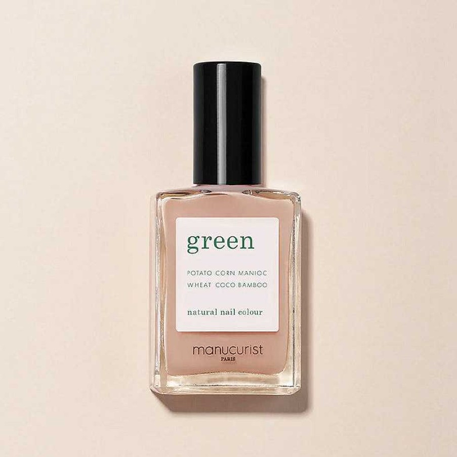 Femmes Manucurist Vernis Ongles | Manucurist - Vernis Green Shell Beige