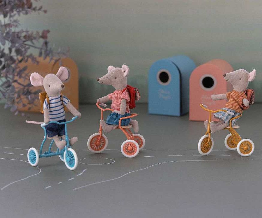 Kids Maileg Figurines | Abri Tricycle - Corail - Maileg