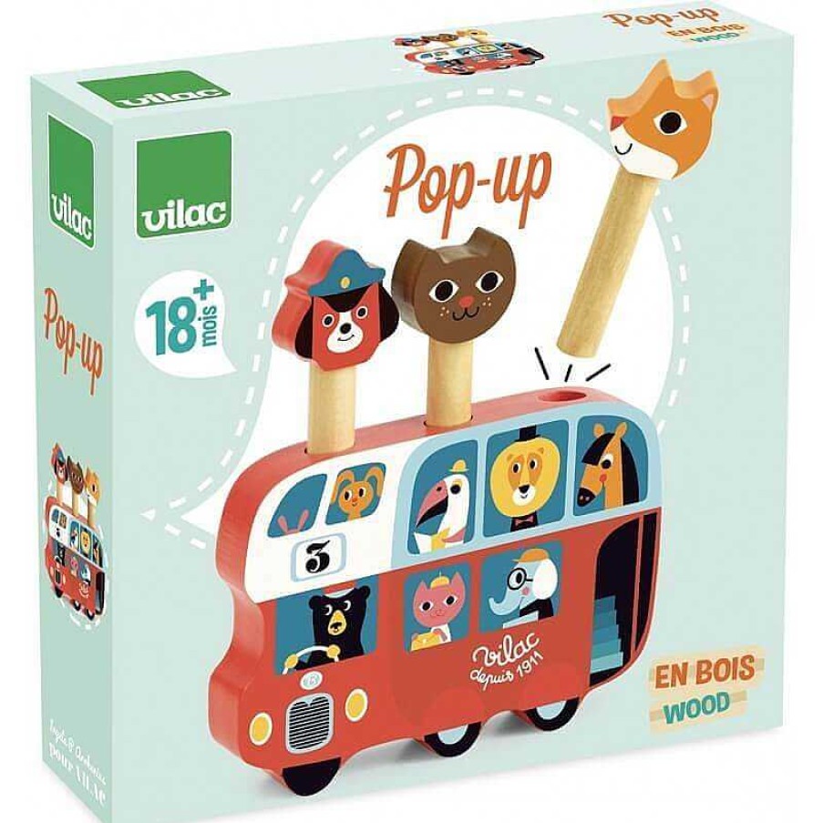 Kids Vilac Jouets D' Veil | Pop-Up - Autobus