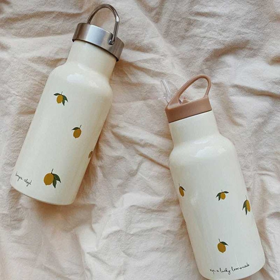 Maison & D Coration Konges Slojd Thermos & Bouteilles Isothermes | Gourde Isotherme - Lemon