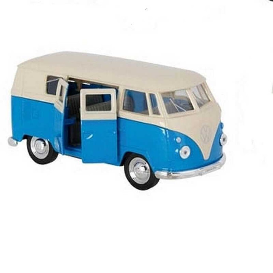 Kids Goki Bateaux, Voitures, Trains | Bus Volkswagen T1 R Trofriction - Bleu