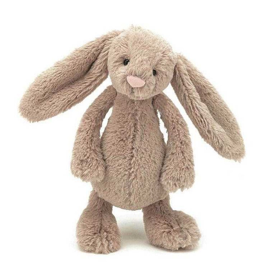 Kids Jellycat Doudous & Peluches | Doudou Lapin Bashful - Beige Small