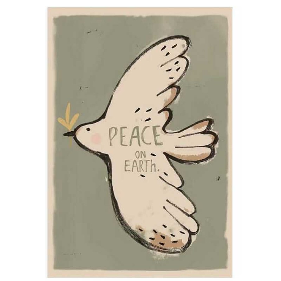 Kids Studioloco Affiches & Posters | Affiche Oiseau " Peace On Earth " - Studioloco