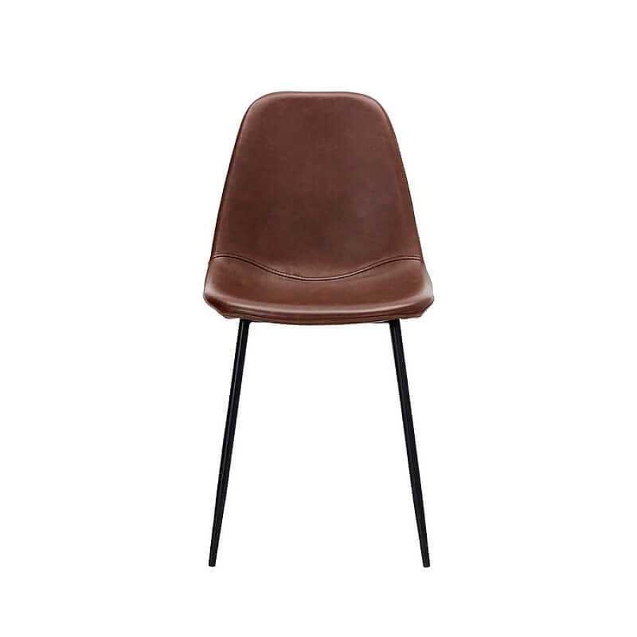 Maison & D Coration House Doctor Chaises, Tabourets, Bancs | Chaise Found Marron - House Doctor