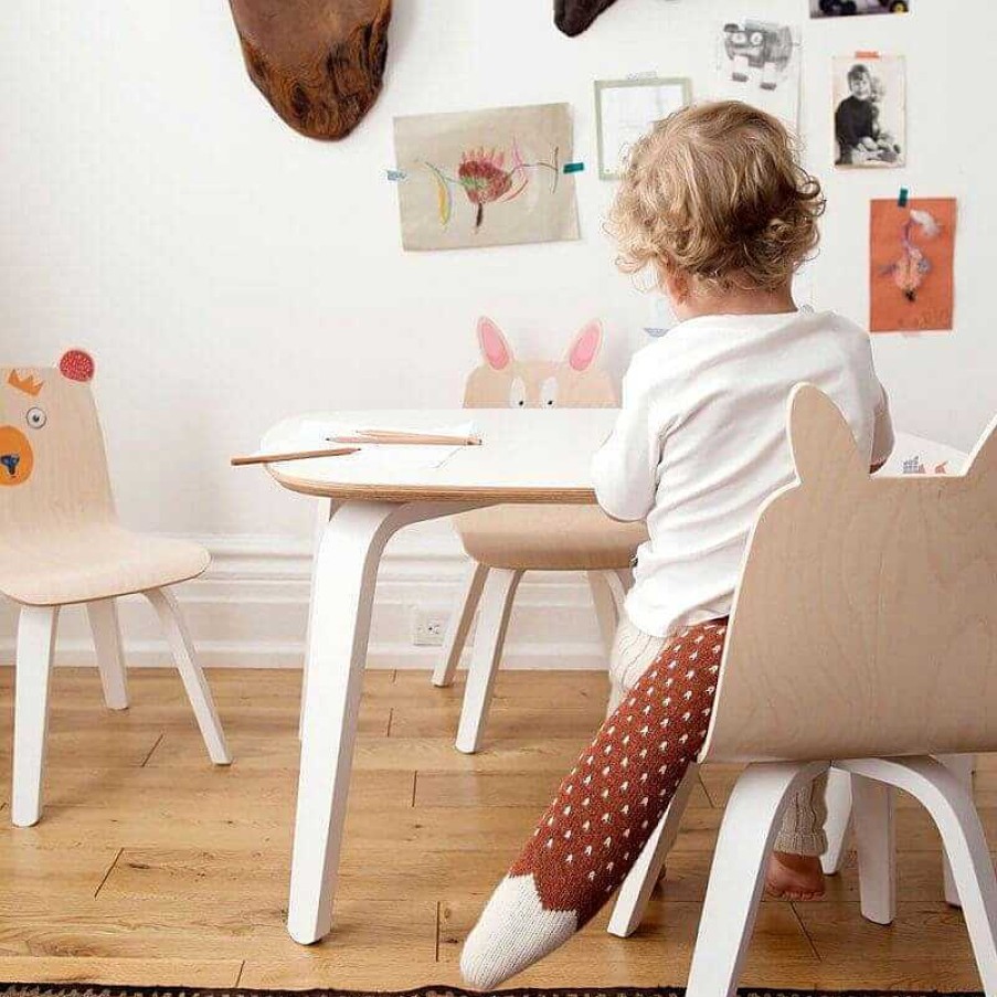 Kids Oeuf NYC Bureaux, Chaises | Table De Jeu - Blanc