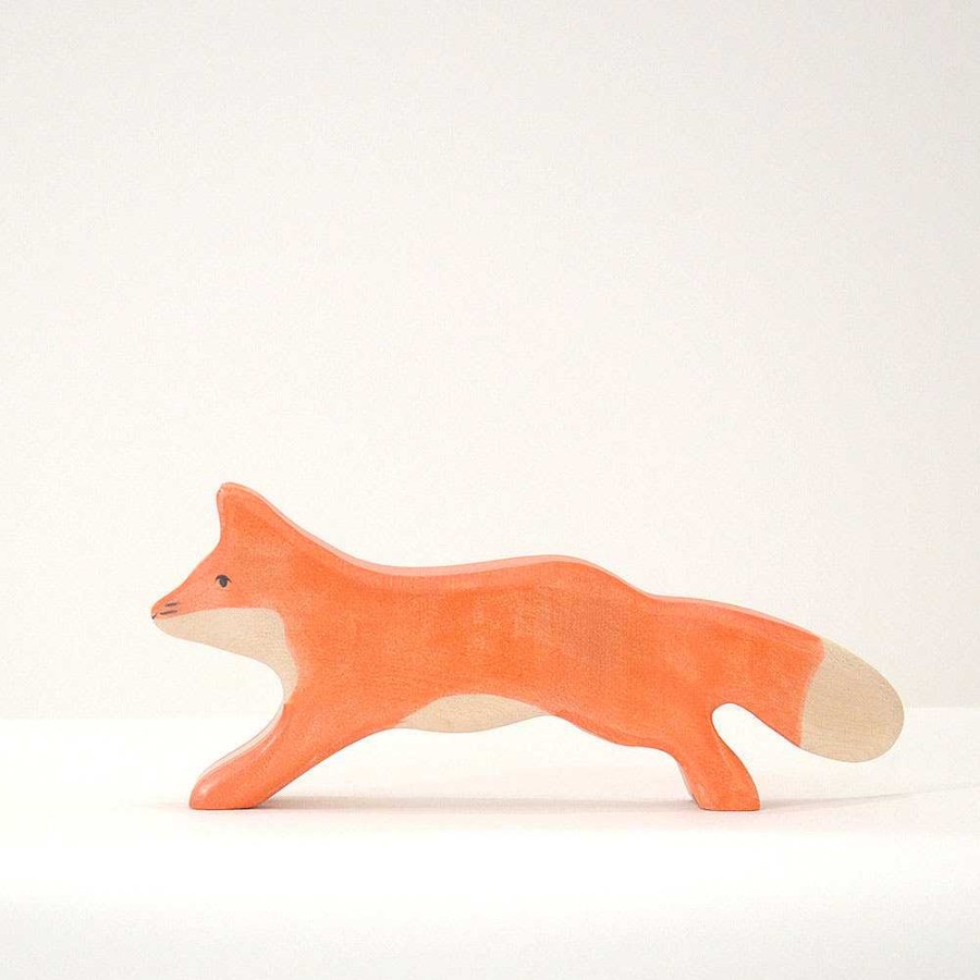 Kids Holztiger Figurines | Figurine En Bois - Renard