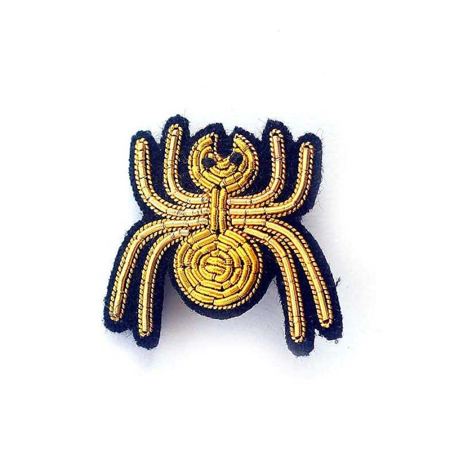 Femmes Macon et Lesquoy Broches & Pin'S | Broche Brod E - Araign E