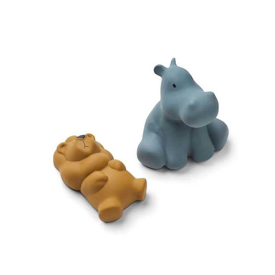 Kids Liewood Jouets De Bain | Jouets De Bain Safari Blue - Liewood