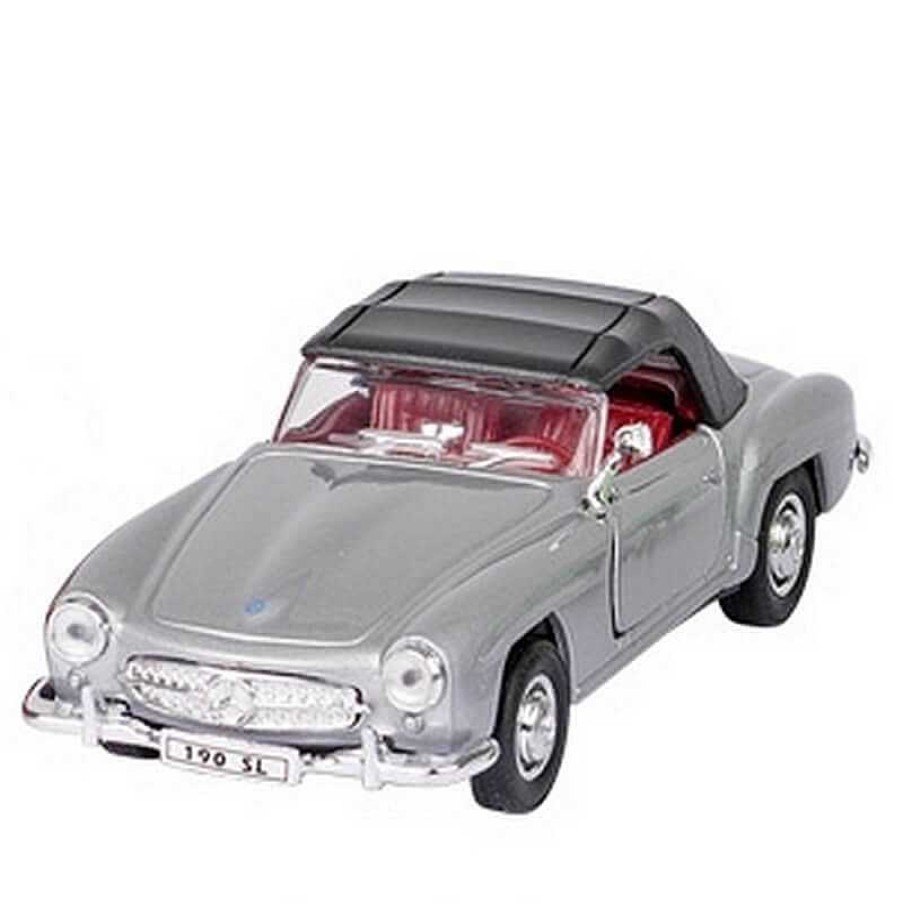 Kids Goki Bateaux, Voitures, Trains | Mercedez-Benz 190Sl Gris - Goki