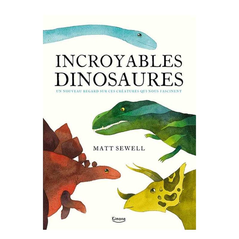 Lifestyle Kimane Livres Pour Enfants | Livre - Incroyables Dinosaures