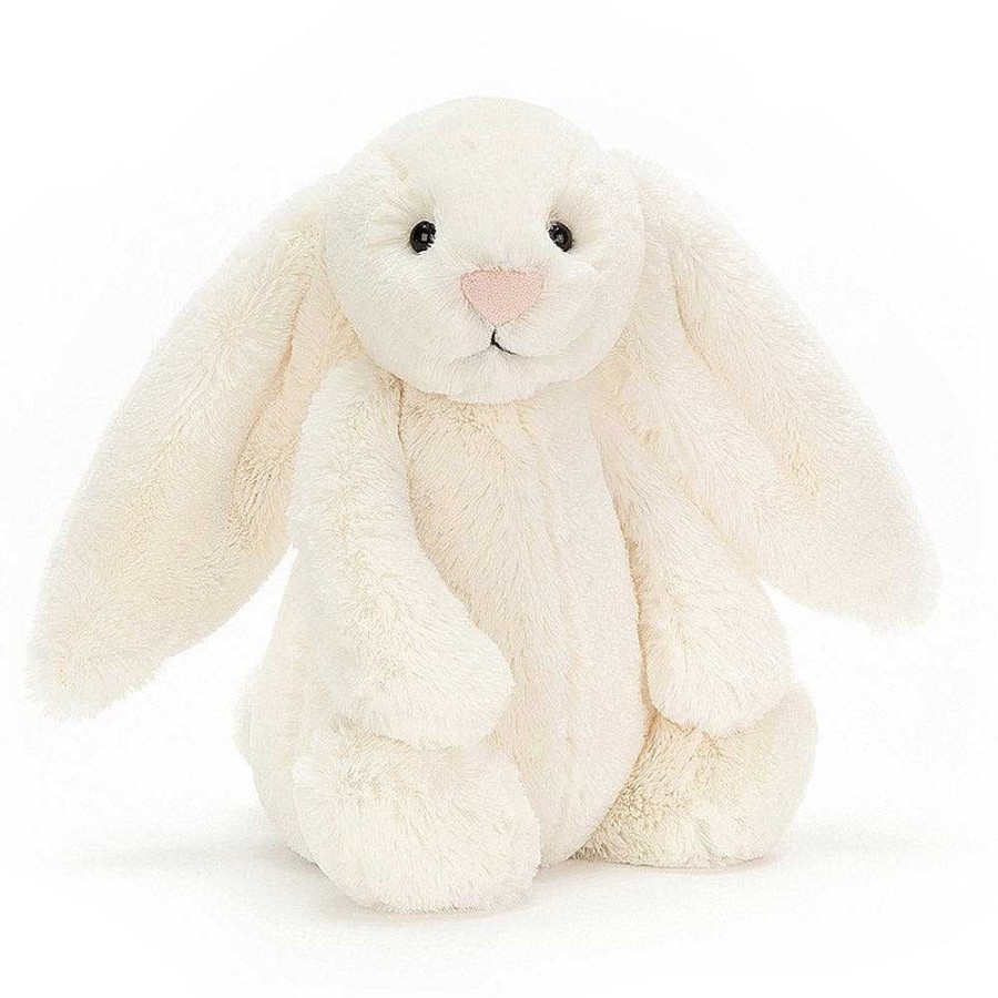 Kids Jellycat Doudous & Peluches | Doudou Lapin - Bashful Creme Small