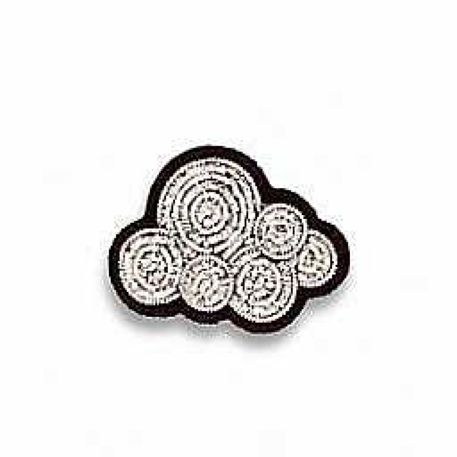 Femmes Macon et Lesquoy Broches & Pin'S | Broche Brod E - Cumulus