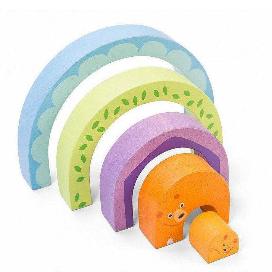 Kids Le Toy Van Jouets D' Veil | Puzzle Tunnel Maman Ours