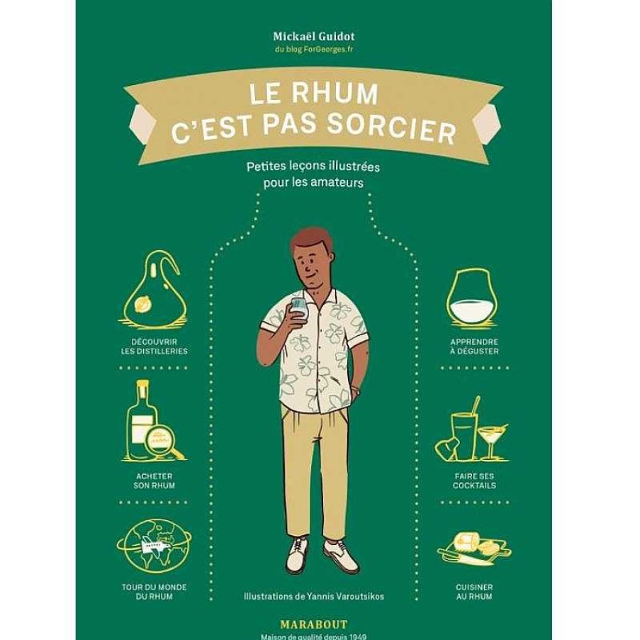 Lifestyle Marabout Livres De Cuisine | Livre - Le Rhum C'Est Pas Sorcier