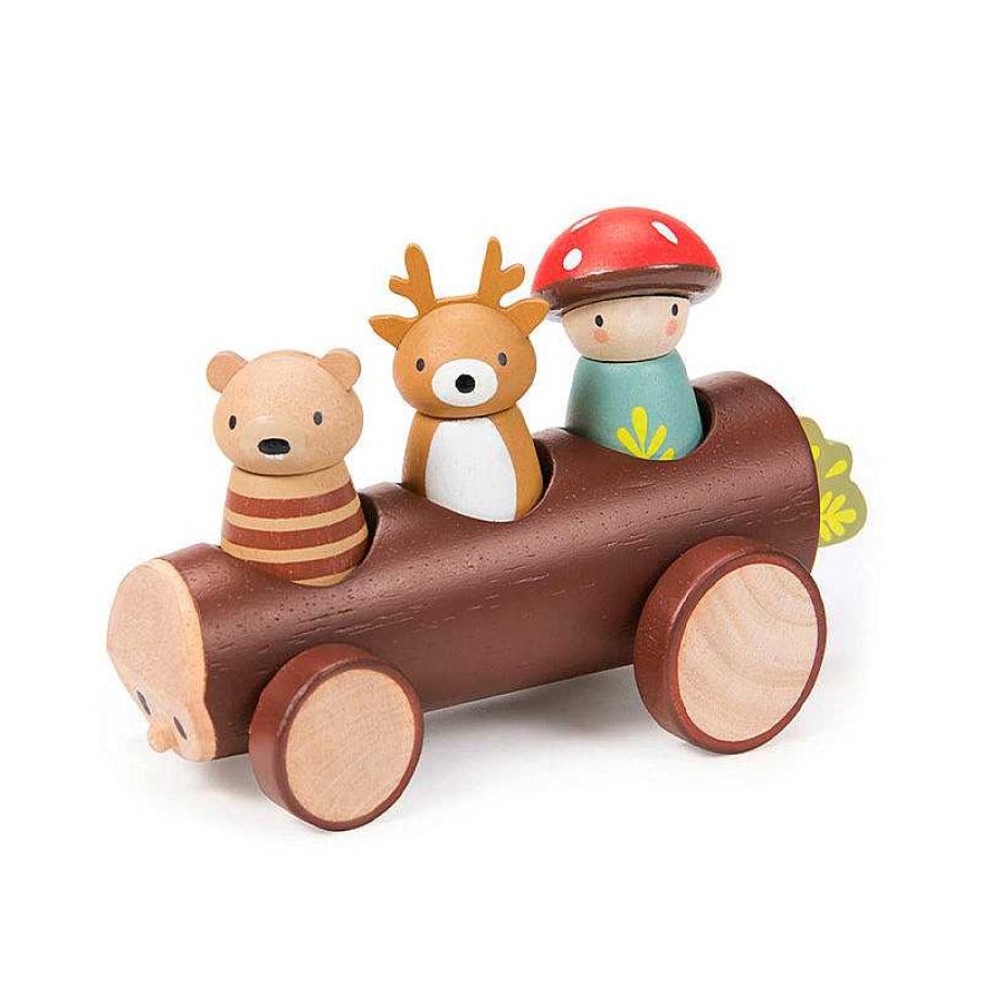 Kids Tender Leaf Jouets Co-Responsables | Taxi Des Animaux De La For T - Tender Leaf