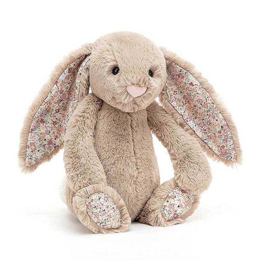 Kids Jellycat Doudous & Peluches | Doudou Blossom - Lapin Beige - Medium