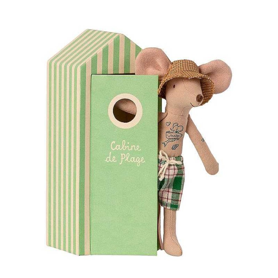 Kids Maileg Figurines | Figurine Souris - Papa La Plage