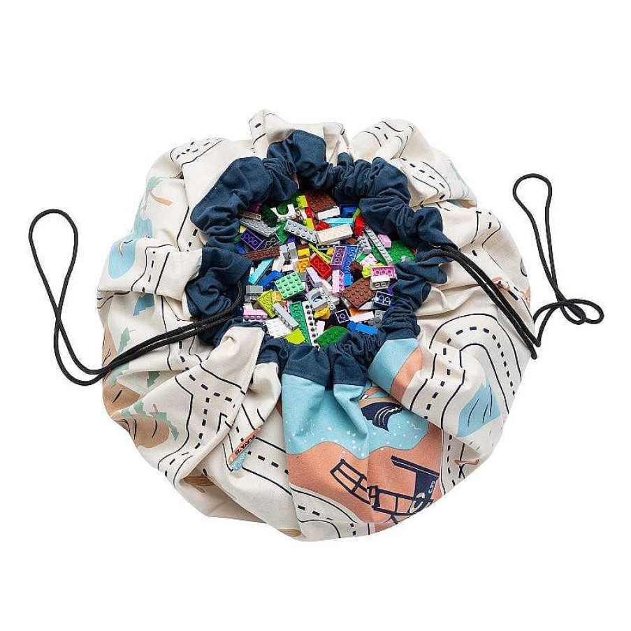 Kids Play & Go Rangement Enfant | Sac De Rangement - L.A. Roadmap