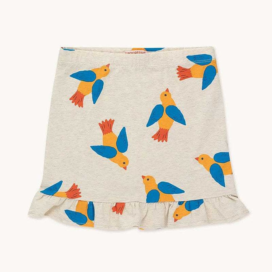 Kids Tinycottons Pantalons & Bloomers | Jupe Birds - Tinycottons